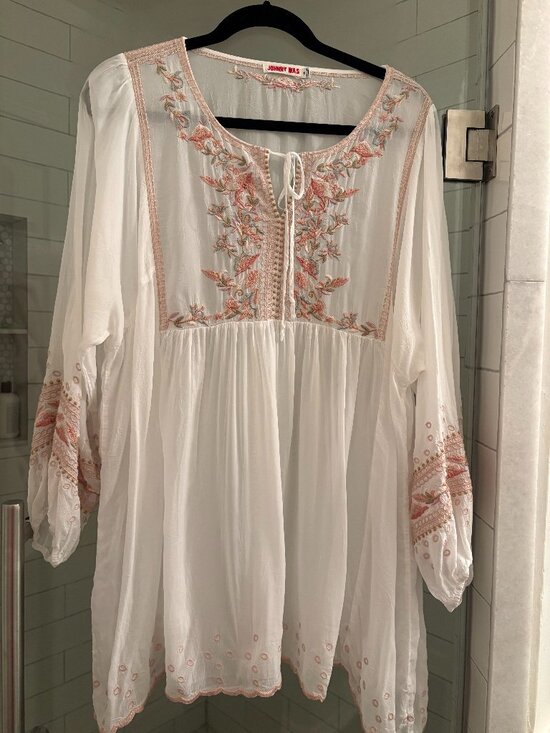 Johnny Was Tops - Johnny Was viole top XL
